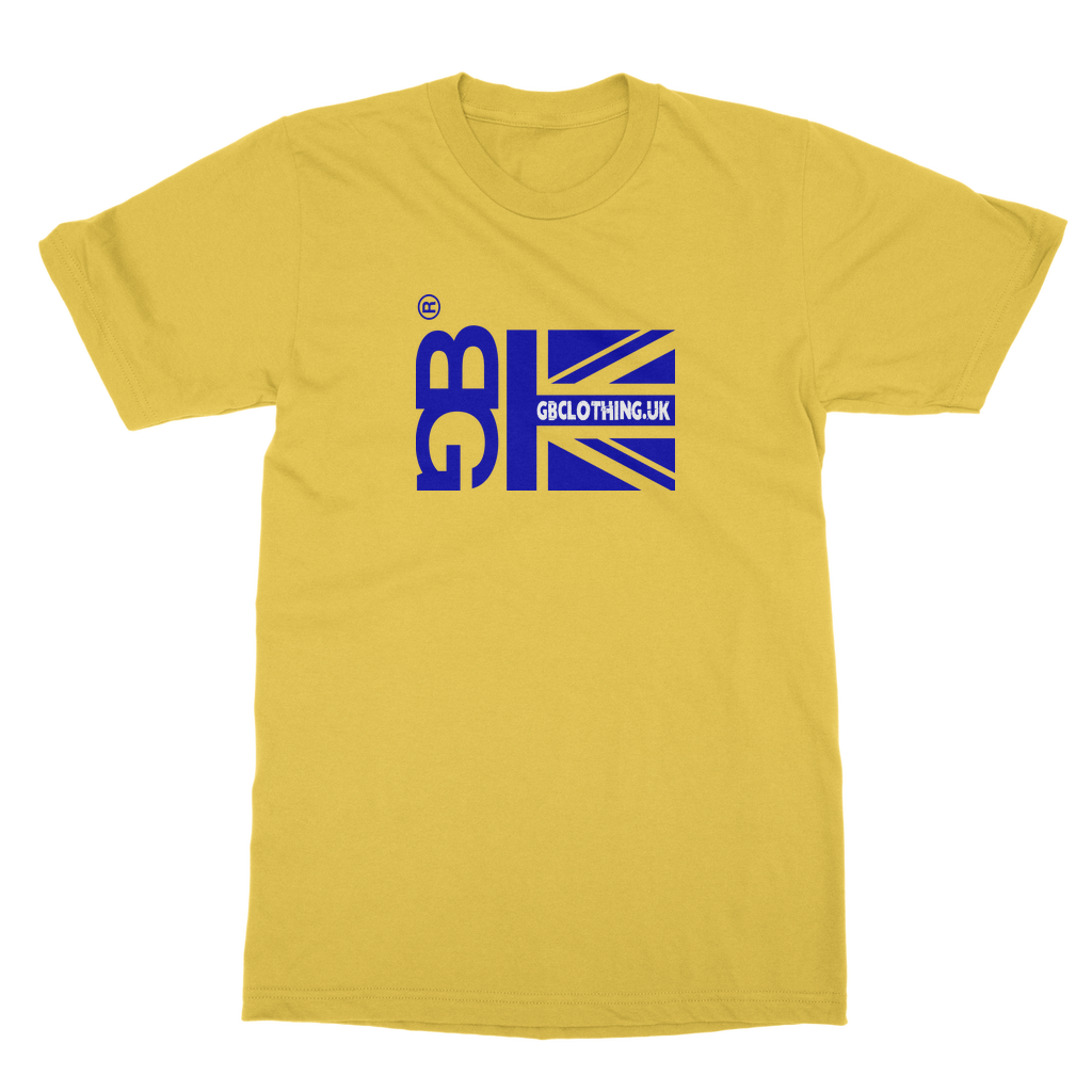 Blue Flag Classic Heavy Cotton Adult T-Shirt