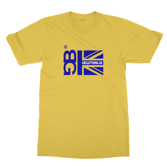 Blue Flag Classic Heavy Cotton Adult T-Shirt