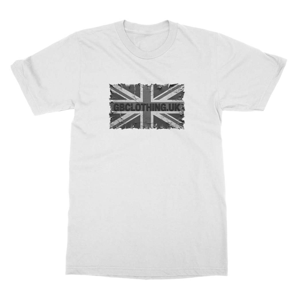 Distressed Black Flag Classic Adult T-Shirt