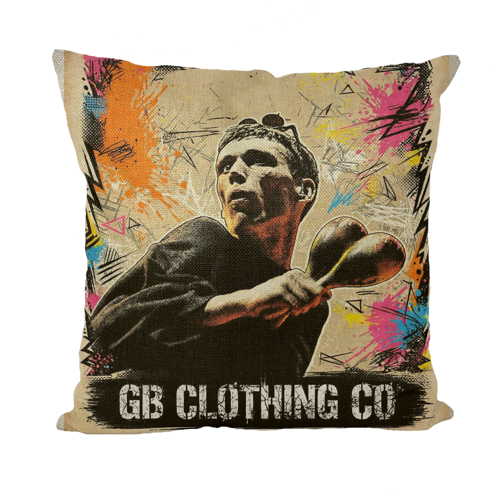 GB Legends - Bez Throw Pillows