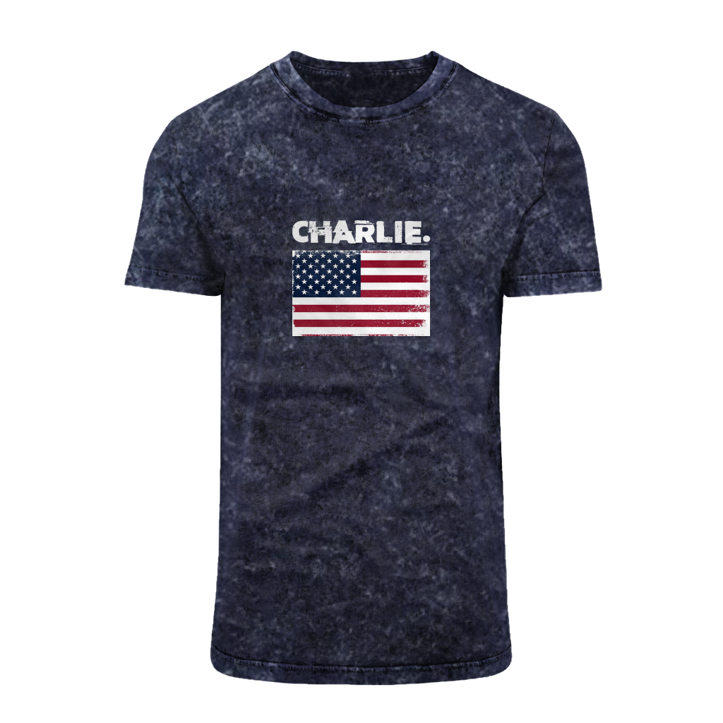 Style America Acid Washed T-Shirt (Charlie)