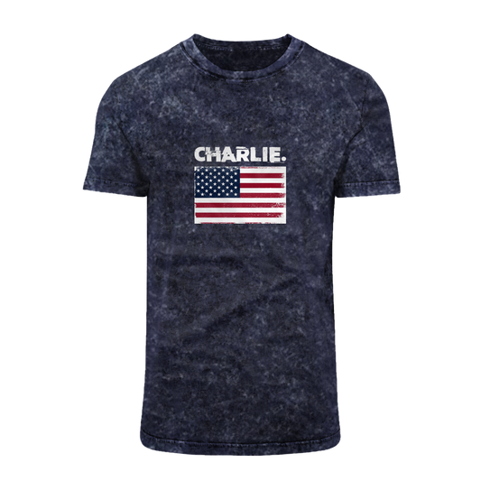 Style America Acid Washed T-Shirt (Charlie)