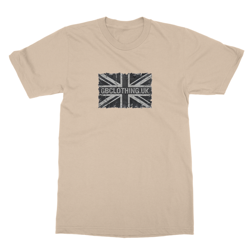 Distressed Black Flag Classic Adult T-Shirt