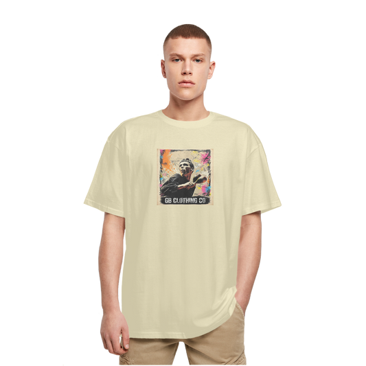 GB Legends - Bez Heavy Oversized T-Shirt
