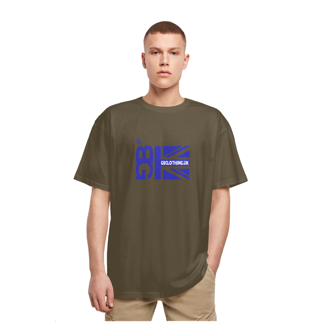 Blue Flag Heavy Oversized T-Shirt