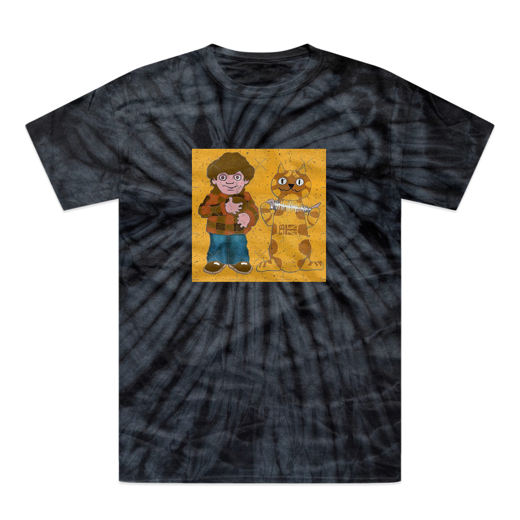 Charly Says Tonal Spider Tie-Dye T-Shirt