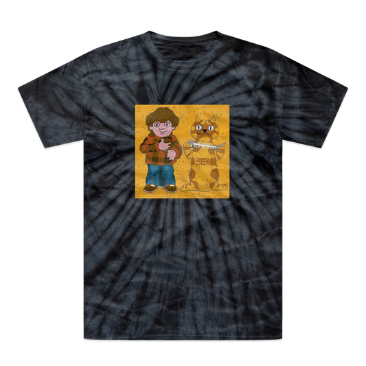 Charly Says Tonal Spider Tie-Dye T-Shirt