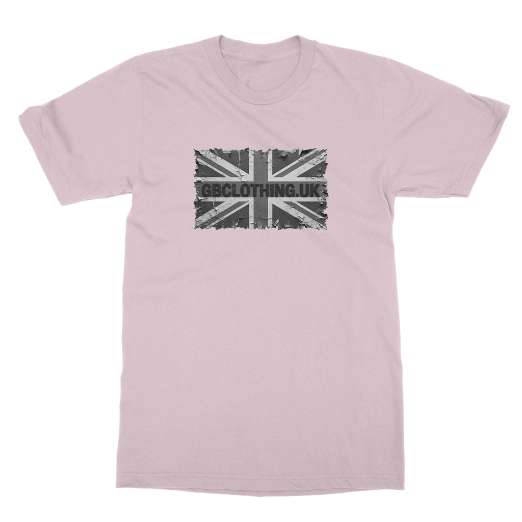 Distressed Black Flag Classic Adult T-Shirt