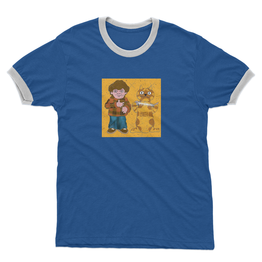 Charly Says Adult Ringer T-Shirt