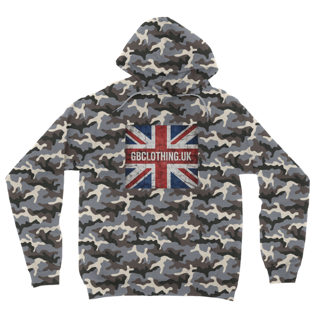 GB Camouflage Adult Hoodie
