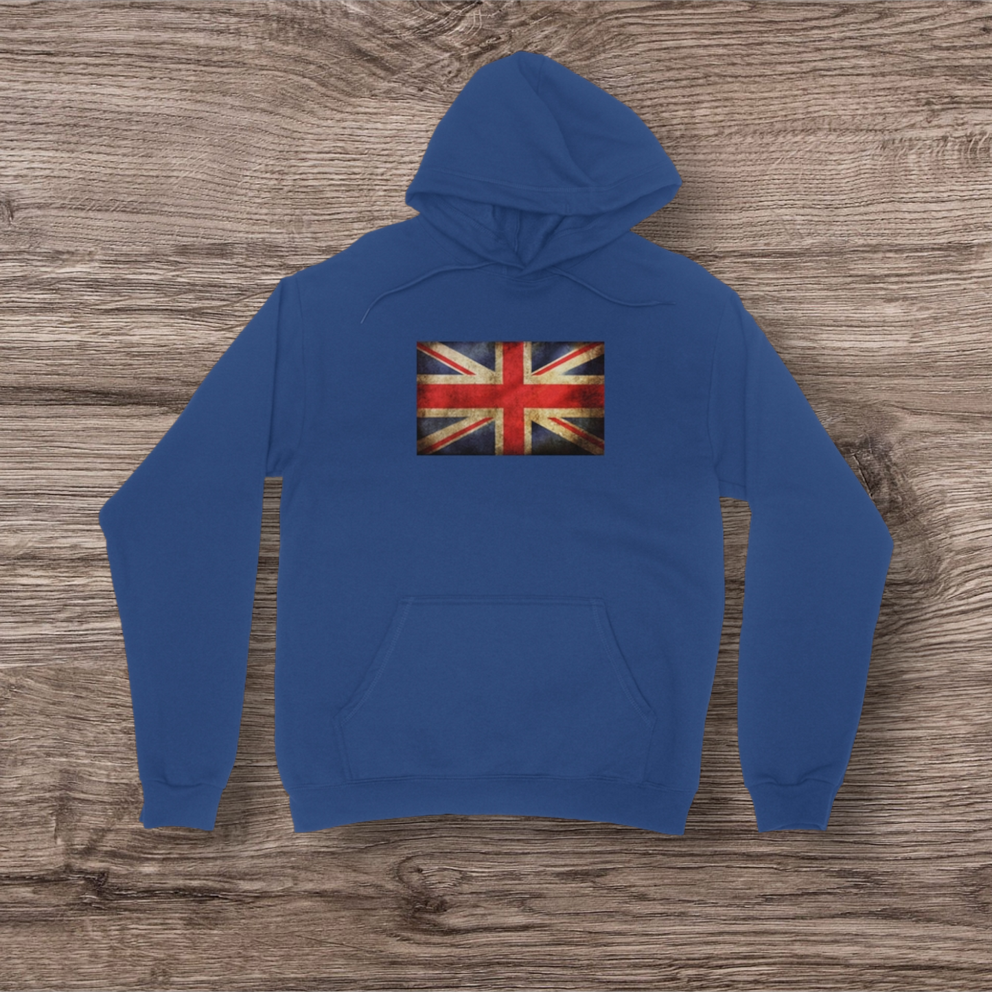 Distressed Flag Unisex Adult Hoodie