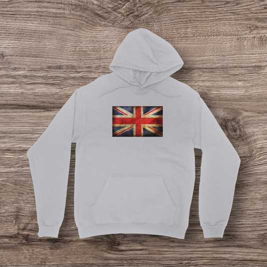 Distressed Flag Unisex Adult Hoodie