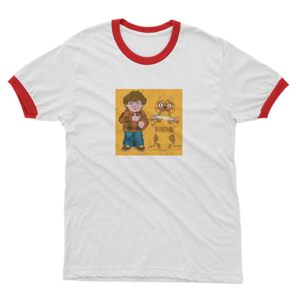 Charly Says Adult Ringer T-Shirt