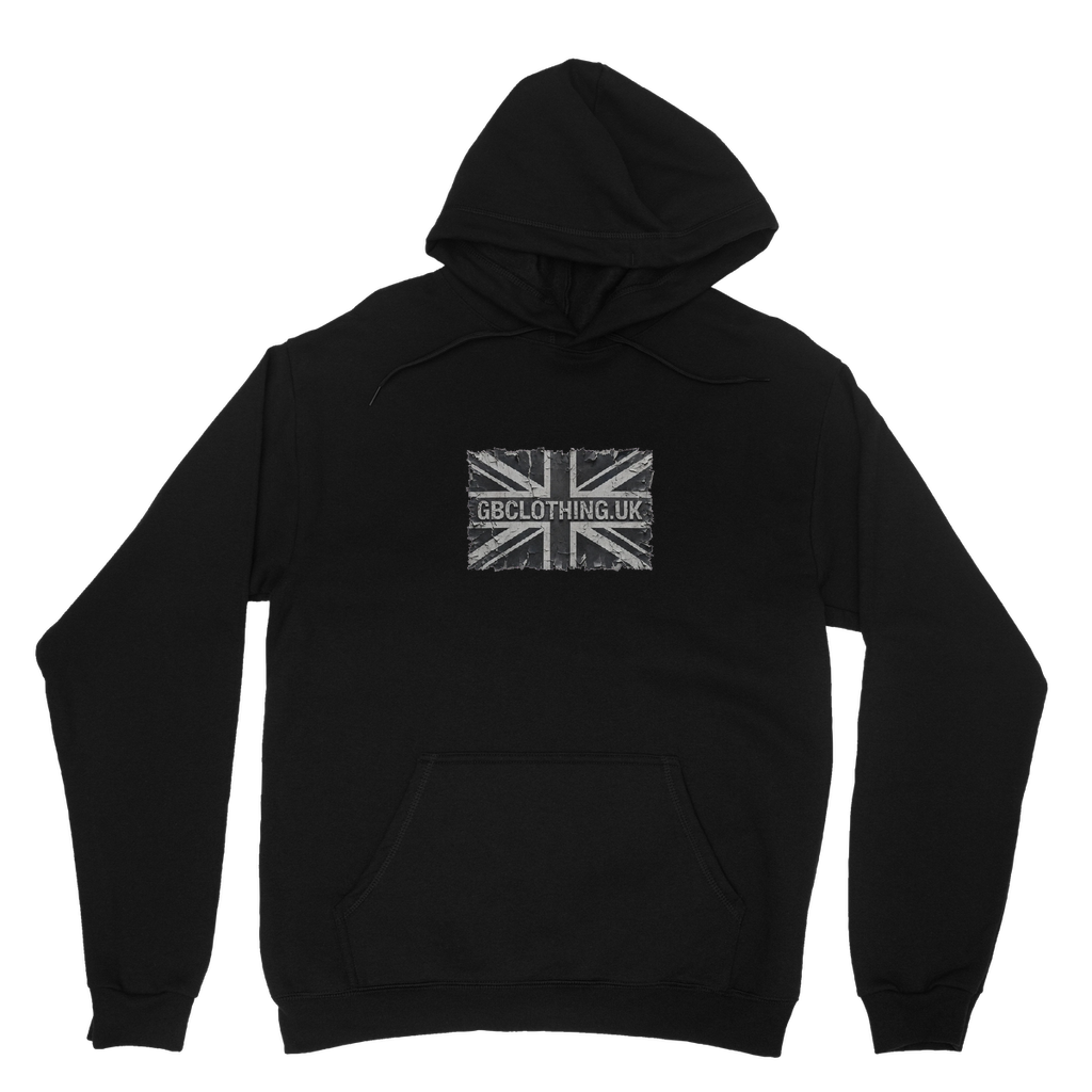 Distressed Black Flag Classic Adult Hoodie