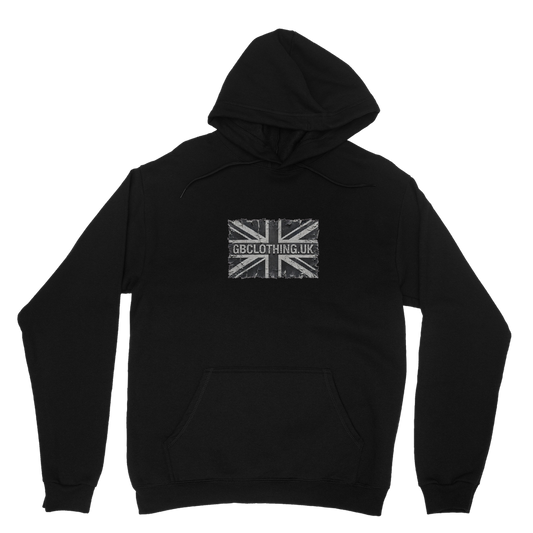 Distressed Black Flag Classic Adult Hoodie