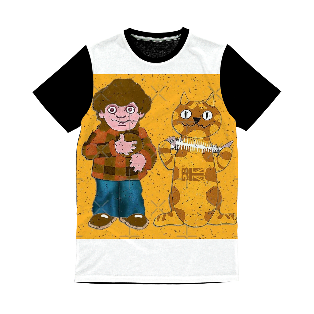 Charly Says Classic Sublimation Panel T-Shirt