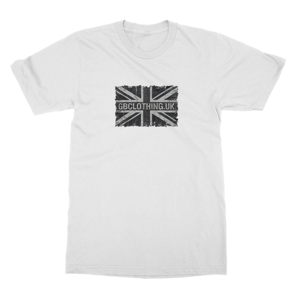 Distressed Black Flag Classic Adult T-Shirt
