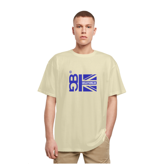 Blue Flag Heavy Oversized T-Shirt