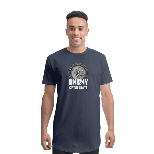Enemy Of The State Premium Long Body T-Shirt