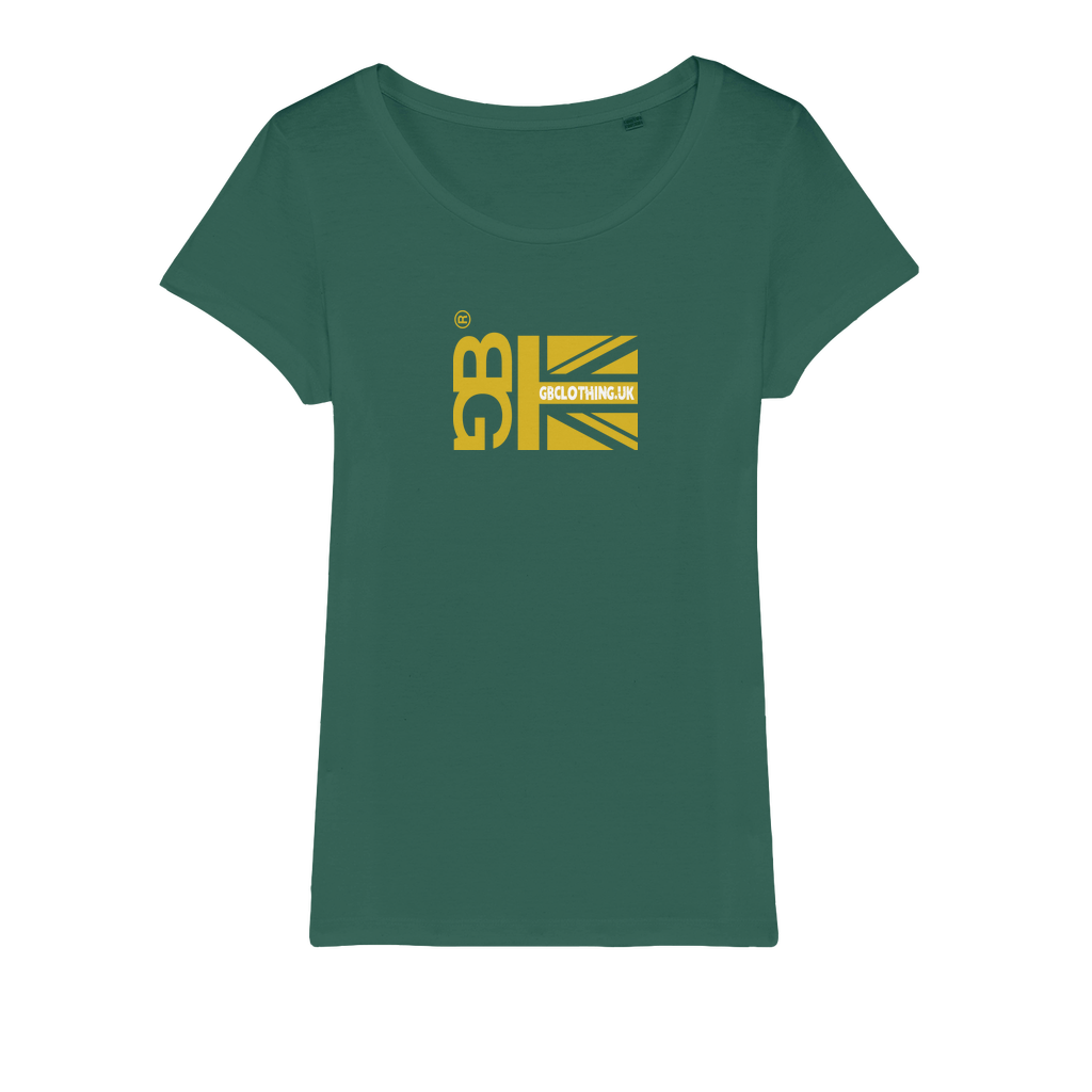 Mustard Flag Organic Jersey Womens T-Shirt