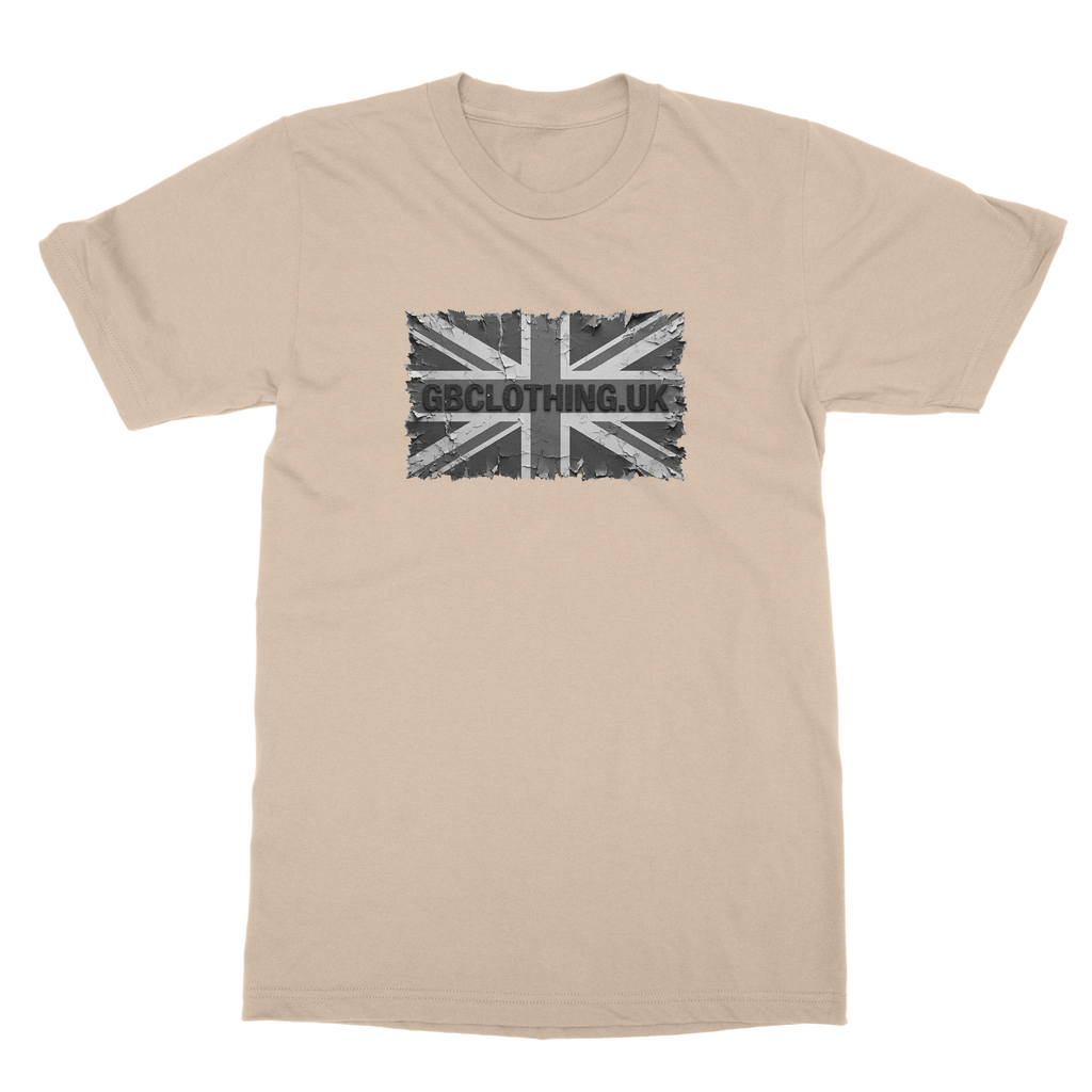 Distressed Black Flag Classic Adult T-Shirt
