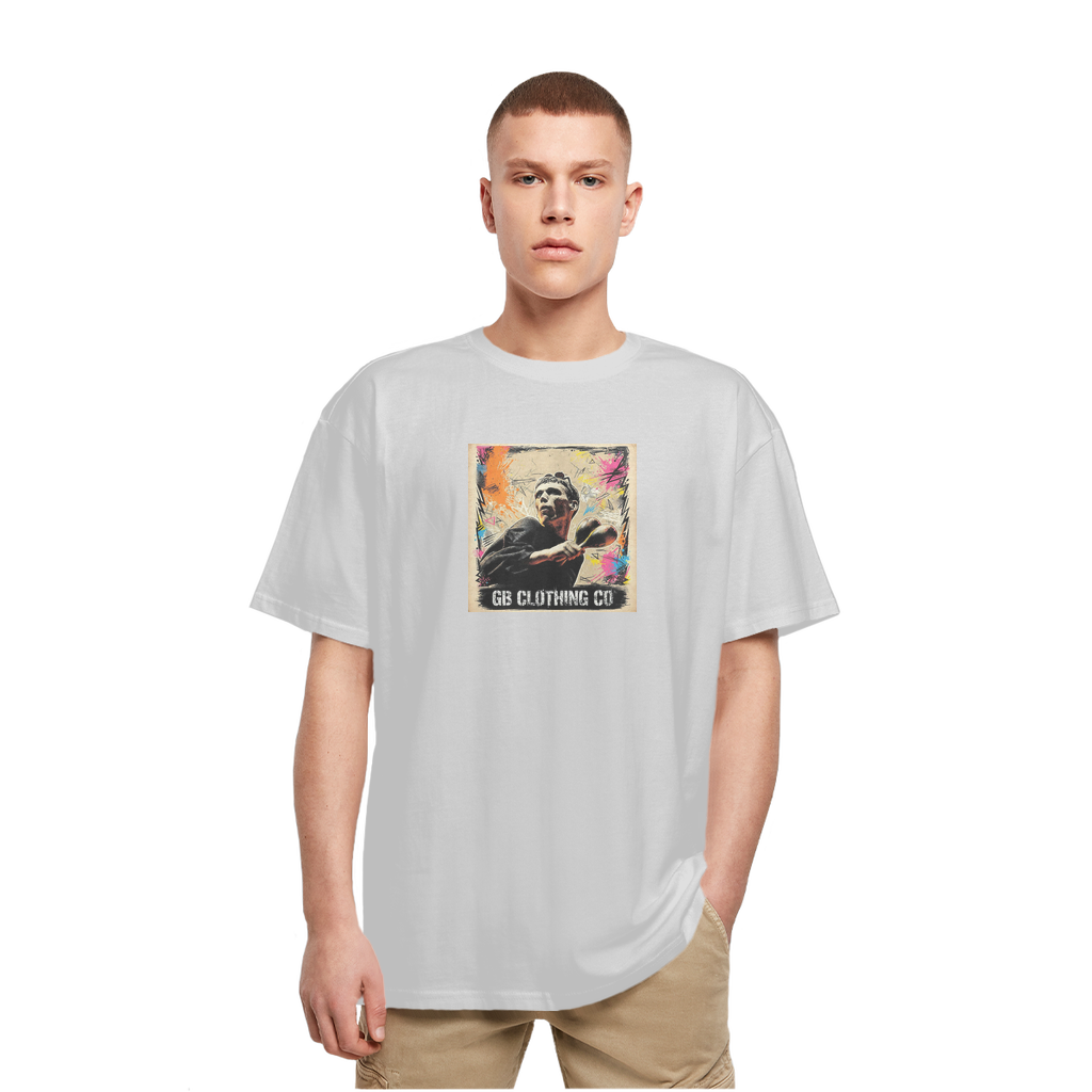 GB Legends - Bez Heavy Oversized T-Shirt