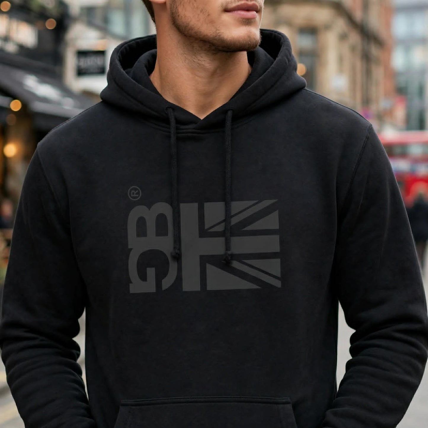 All Black Premium Adult Hoodie