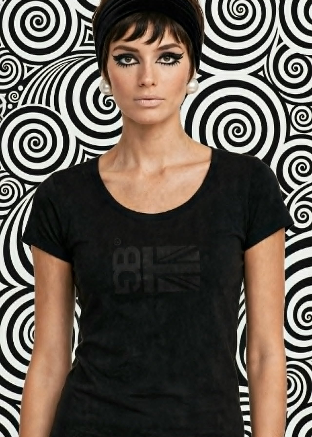Wide Neck Womens T-Shirt