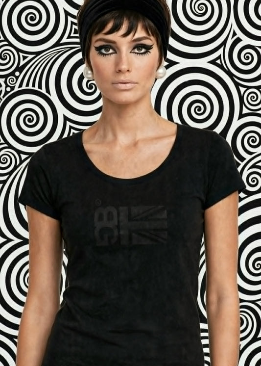 Wide Neck Womens T-Shirt