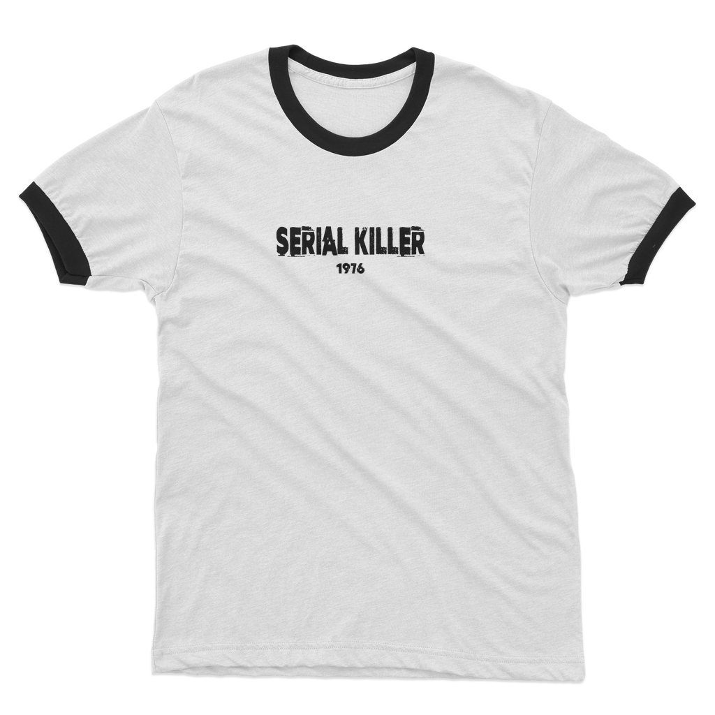 Serial Killer Adult Ringer T-Shirt