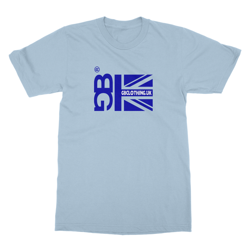 Blue Flag Classic Heavy Cotton Adult T-Shirt