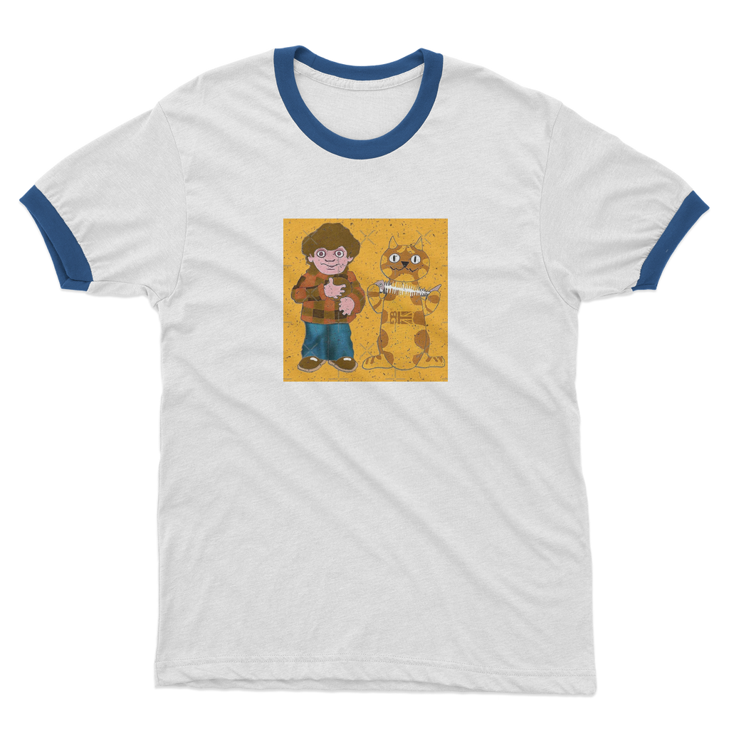 Charly Says Adult Ringer T-Shirt