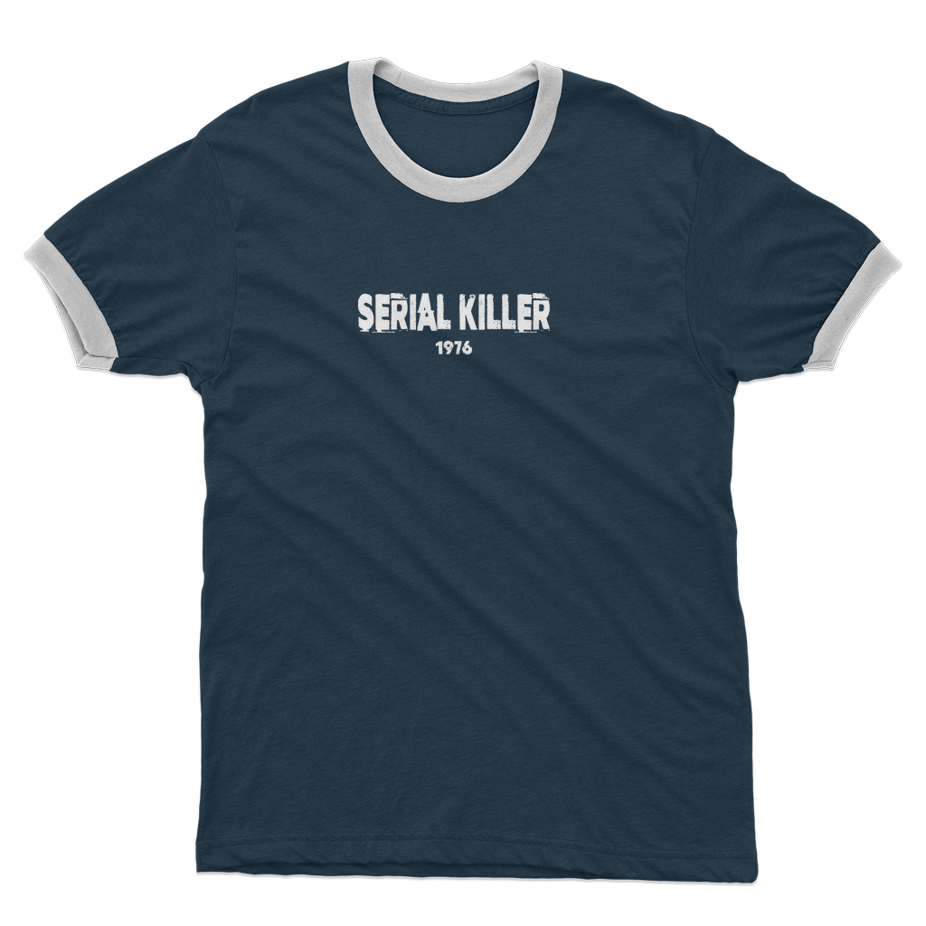 Serial Killer Adult Ringer T-Shirt