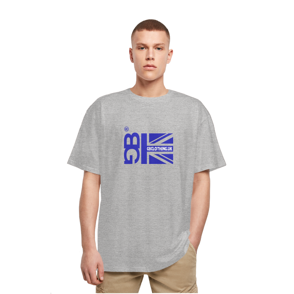 Blue Flag Heavy Oversized T-Shirt