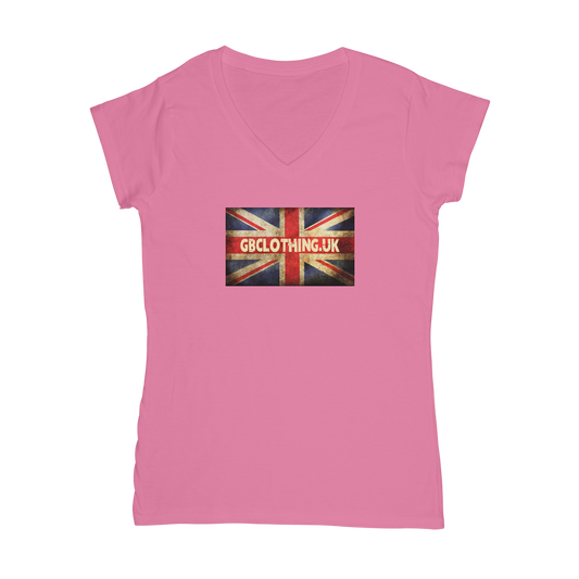 GB Clothing Company Classic Women's V-Neck T-Shirt