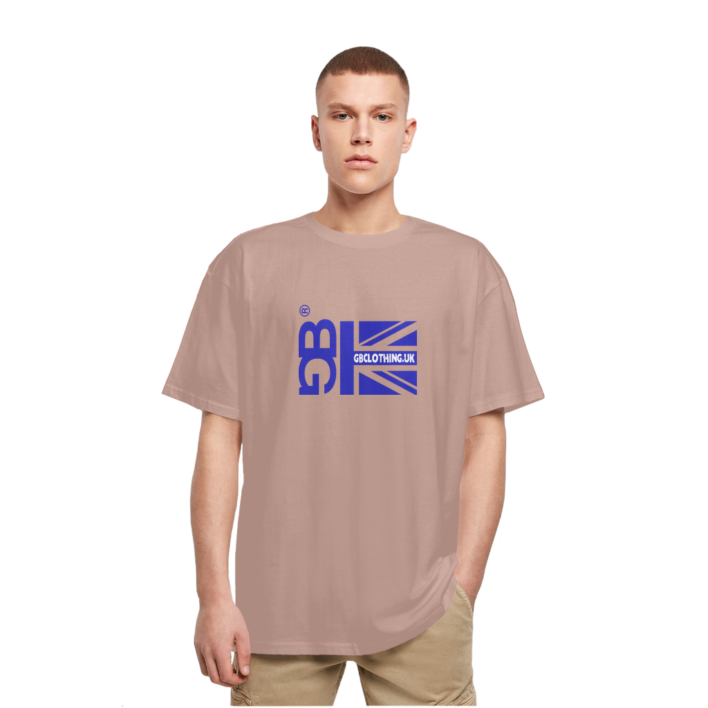 Blue Flag Heavy Oversized T-Shirt