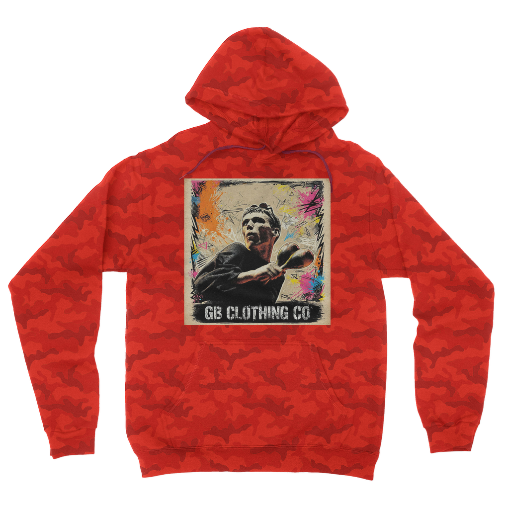 GB Legends - Bez Camouflage Adult Hoodie