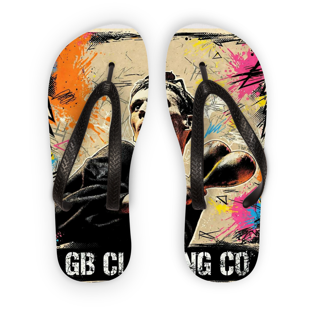 GB Legends - Bez Adult Flip Flops