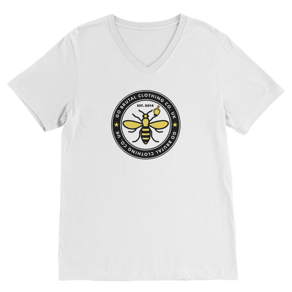 GBee Of Manchester Premium V-Neck T-Shirt