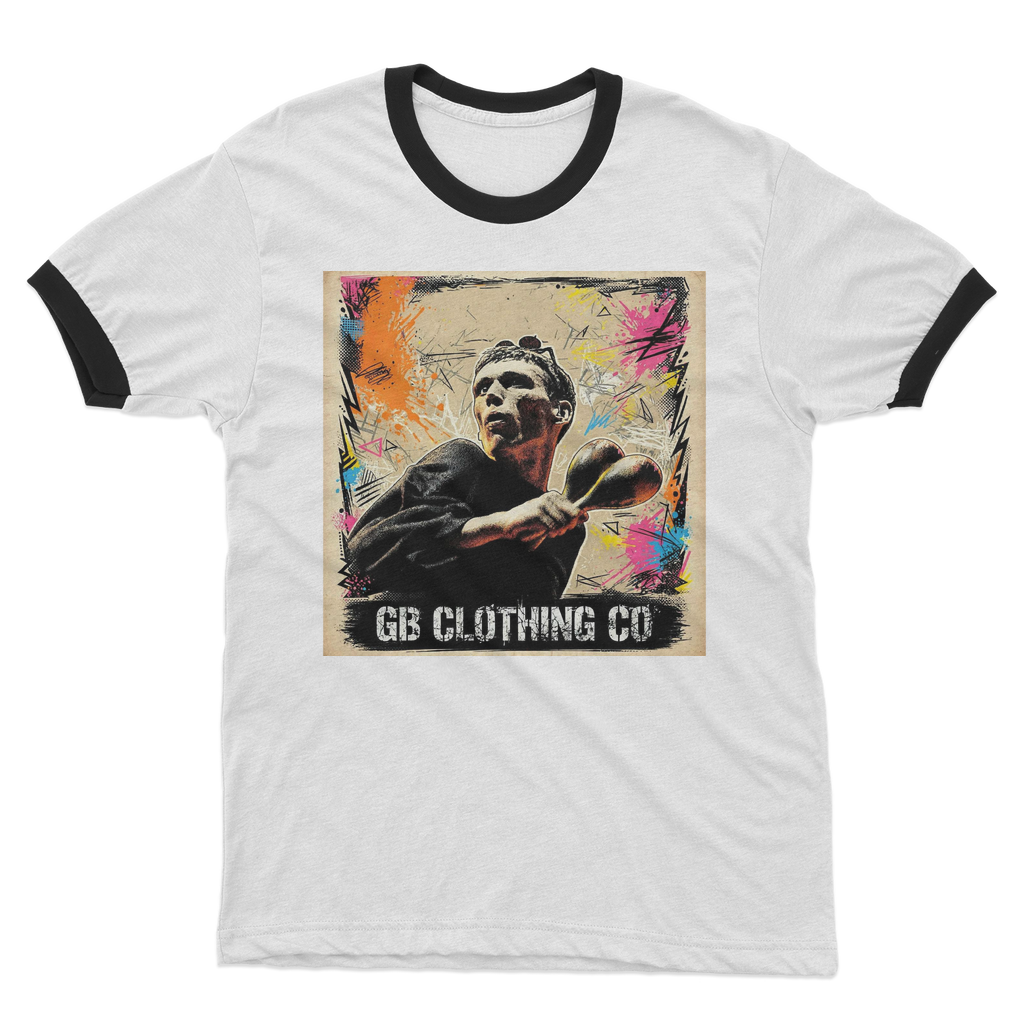 GB Legends - Bez Adult Ringer T-Shirt
