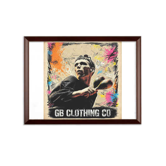 GB Legends - Bez Sublimation Wall Plaque