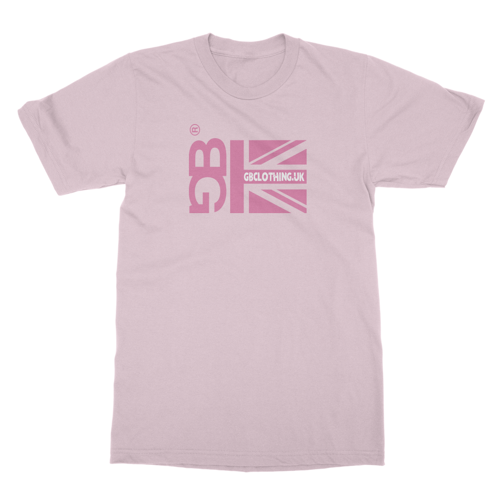 Pink Flag Classic Heavy Cotton Adult T-Shirt