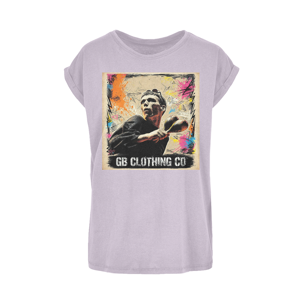 GB Legends - Bez Women's Extended Shoulder T-Shirt XS-5XL