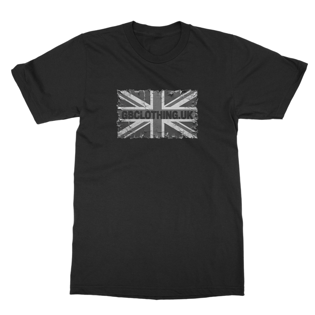 Distressed Black Flag Classic Adult T-Shirt