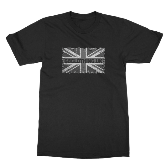 Distressed Black Flag Classic Adult T-Shirt