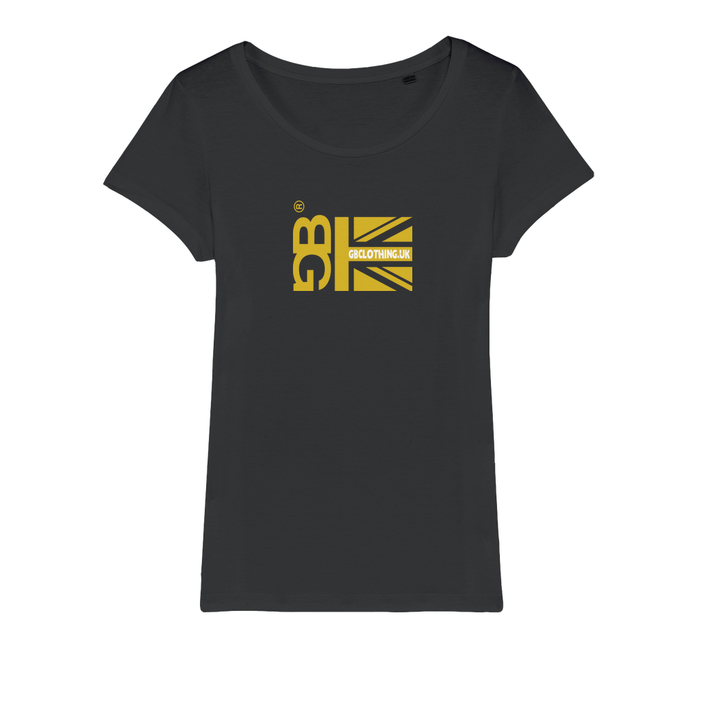 Mustard Flag Organic Jersey Womens T-Shirt
