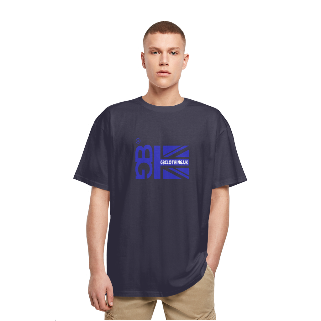 Blue Flag Heavy Oversized T-Shirt