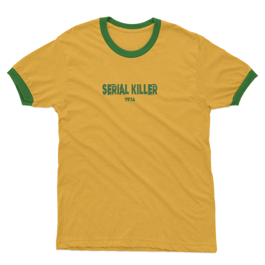 Serial Killer Adult Ringer T-Shirt