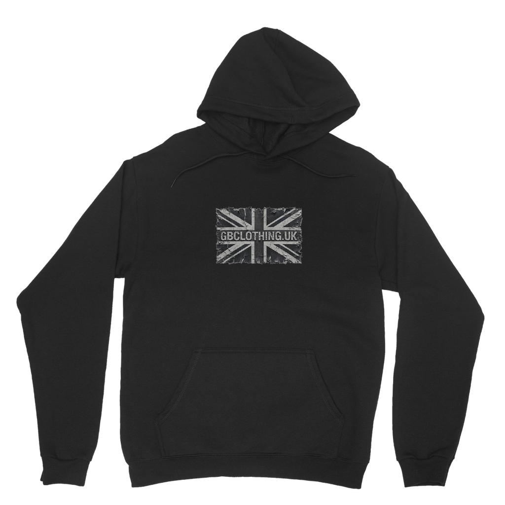 Distressed Black Flag Classic Adult Hoodie