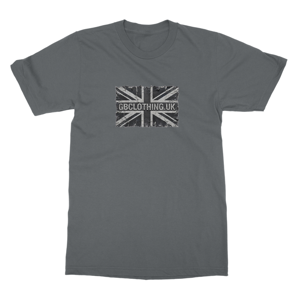Distressed Black Flag Classic Adult T-Shirt
